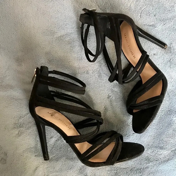 SOLD!marc fisher strappy heels  - Picture 1 of 12